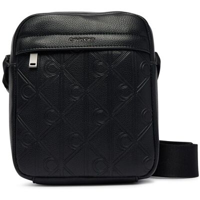 Calvin Klein Saszetka Emblem Aop Deboss Reporter LV04D3562G Czarny OS Czarny Męskie Calvin Klein Saszetka Emblem Aop Deboss Reporter LV04D3562G Czarny OS Czarny Męskie