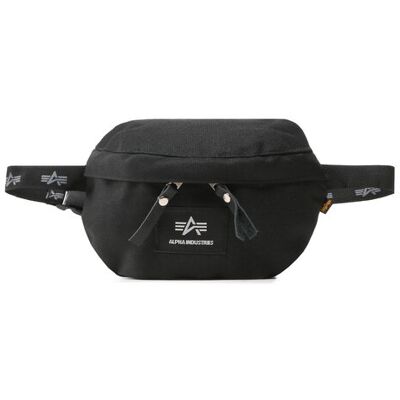 Alpha Industries Nerka Big A Oxford Waist Bag 101908 Czarny NOSIZE Czarny Męskie Alpha Industries Nerka Big A Oxford Waist Bag 101908 Czarny NOSIZE Czarny Męskie