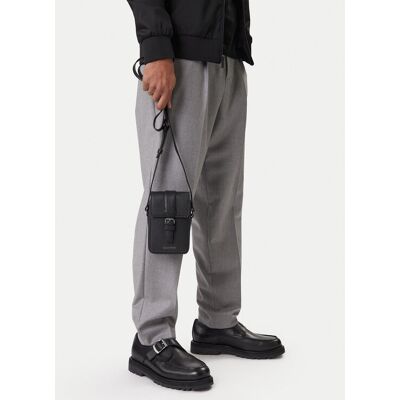 Calvin Klein Saszetka Leather Slim Flap Reporter LV04D3323G Czarny NOSIZE Czarny Męskie Calvin Klein Saszetka Leather Slim Flap Reporter LV04D3323G Czarny NOSIZE Czarny Męskie