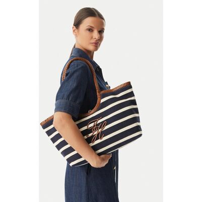 Tommy Hilfiger Torebka AW0AW18400 Granatowy NOSIZE Granatowy Damskie Tommy Hilfiger Torebka AW0AW18400 Granatowy NOSIZE Granatowy Damskie
