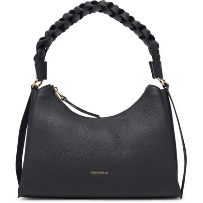 Coccinelle Torebka M50 Boheme Grana Double E1 M50 13 03 01 Czarny NOSIZE Czarny Damskie Coccinelle Torebka M50 Boheme Grana Double E1 M50 13 03 01 Czarny NOSIZE Czarny Damskie