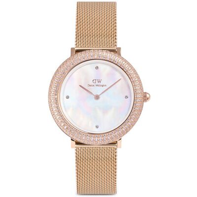 Daniel Wellington Zegarek Crystalline Bezel 3 DW00100823 Różowe złoto NOSIZE Różowe złoto Damskie Daniel Wellington Zegarek Crystalline Bezel 3 DW00100823 Różowe złoto NOSIZE Różowe złoto Damskie
