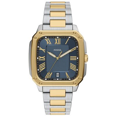 Fossil Zegarek Crosby FS6161 Złoty NOSIZE Złoty Męskie Fossil Zegarek Crosby FS6161 Złoty NOSIZE Złoty Męskie