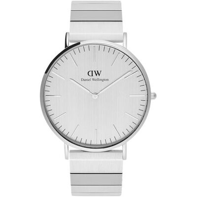 Daniel Wellington Zegarek DW00100775 Srebrny NOSIZE Srebrny Męskie Daniel Wellington Zegarek DW00100775 Srebrny NOSIZE Srebrny Męskie