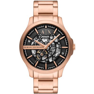Giorgio Armani Exchange Zegarek Hampton Automatic AX2456 Złoty NOSIZE Złoty Męskie Giorgio Armani Exchange Zegarek Hampton Automatic AX2456 Złoty NOSIZE Złoty Męskie
