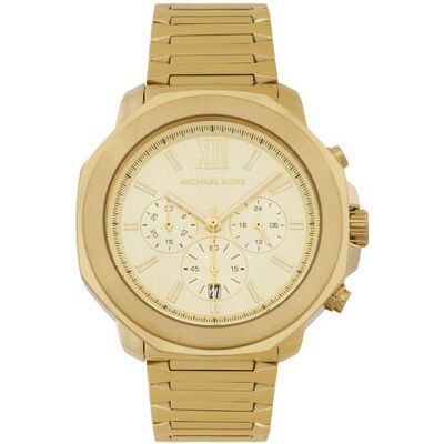 Michael Kors Zegarek Prescott MK9249 Złoty NOSIZE Złoty Męskie Michael Kors Zegarek Prescott MK9249 Złoty NOSIZE Złoty Męskie