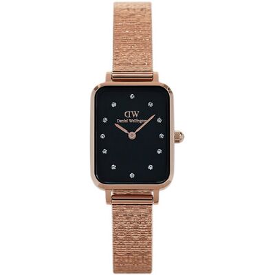 Daniel Wellington Zegarek Quadro Lumine Pressed Piano DW00100579 Złoty NOSIZE Złoty Damskie Daniel Wellington Zegarek Quadro Lumine Pressed Piano DW00100579 Złoty NOSIZE Złoty Damskie
