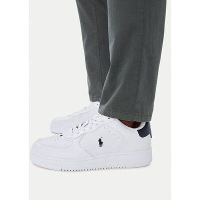Polo Ralph Lauren Sneakersy Masters Ct Rib 809P01636001 Biały 46 Biały Męskie Polo Ralph Lauren Sneakersy Masters Ct Rib 809P01636001 Biały 46 Biały Męskie