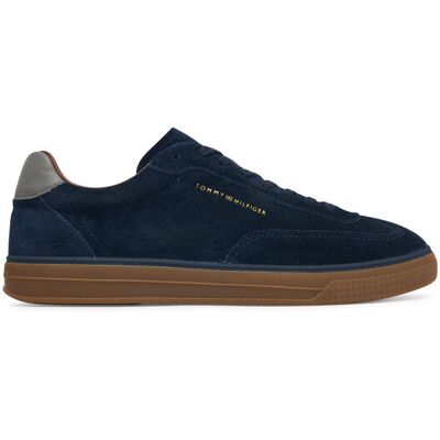 Tommy Hilfiger Sneakersy Th Lo Lux Suede Sneaker FM0FM05997 Granatowy 40 Granatowy Męskie Tommy Hilfiger Sneakersy Th Lo Lux Suede Sneaker FM0FM05997 Granatowy 40 Granatowy Męskie