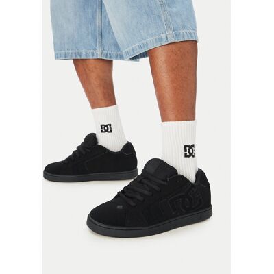 DC Shoes Sneakersy NET 302361-3BK Czarny 45 Czarny Męskie DC Shoes Sneakersy NET 302361-3BK Czarny 45 Czarny Męskie