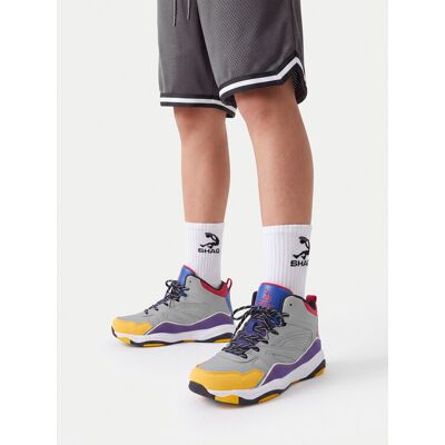 SHAQ Buty do koszykówki C-SHAQNOTIZE AQ95000B-B Szary 37 Szary Chłopiec SHAQ Buty do koszykówki C-SHAQNOTIZE AQ95000B-B Szary 37 Szary Chłopiec