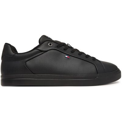 Tommy Hilfiger Sneakersy Lightweight Pinperf Lth Sneaker FM0FM05981 Czarny 40 Czarny Męskie Tommy Hilfiger Sneakersy Lightweight Pinperf Lth Sneaker FM0FM05981 Czarny 40 Czarny Męskie