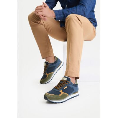 Guess Jeans Sneakersy CWBEO-ETIENNE-01 Granatowy 45 Granatowy Męskie Guess Jeans Sneakersy CWBEO-ETIENNE-01 Granatowy 45 Granatowy Męskie