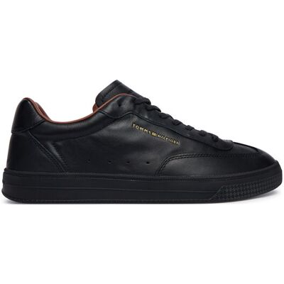 Tommy Hilfiger Sneakersy Th Lo Lux Lth Sneaker FM0FM05996 Czarny 40 Czarny Męskie Tommy Hilfiger Sneakersy Th Lo Lux Lth Sneaker FM0FM05996 Czarny 40 Czarny Męskie