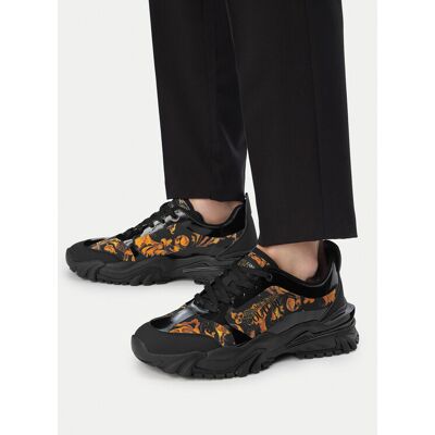 Versace Jeans Couture Sneakersy 79YA3SIB ZSC90 Czarny 40 Czarny Męskie Versace Jeans Couture Sneakersy 79YA3SIB ZSC90 Czarny 40 Czarny Męskie