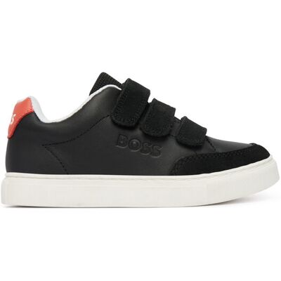 Boss Sneakersy J52818 M Czarny 32 Czarny Chłopiec Boss Sneakersy J52818 M Czarny 32 Czarny Chłopiec