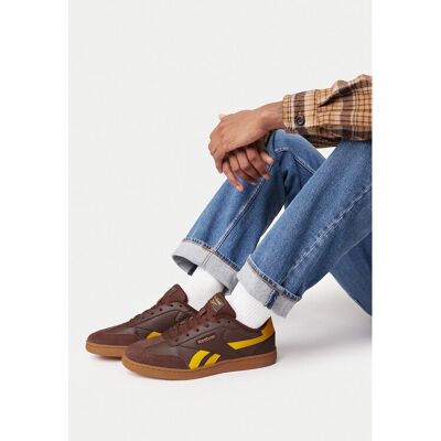 Reebok Sneakersy CEO-FORTE LOUNGER AR30252MEYT Brązowy 44_1_2 Brązowy Męskie Reebok Sneakersy CEO-FORTE LOUNGER AR30252MEYT Brązowy 44_1_2 Brązowy Męskie