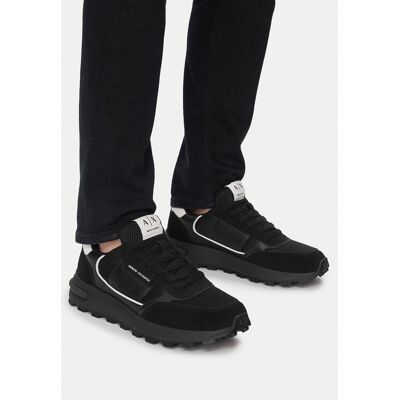 Giorgio Armani Exchange Sneakersy XM002197 AF17447 MC024 Czarny 40 Czarny Męskie Giorgio Armani Exchange Sneakersy XM002197 AF17447 MC024 Czarny 40 Czarny Męskie