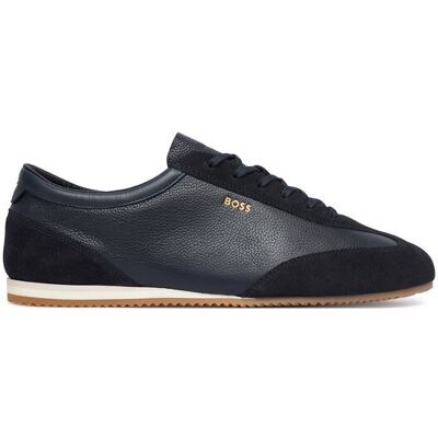 Boss Sneakersy Lineor 50568463 Granatowy 46 Granatowy Męskie Boss Sneakersy Lineor 50568463 Granatowy 46 Granatowy Męskie