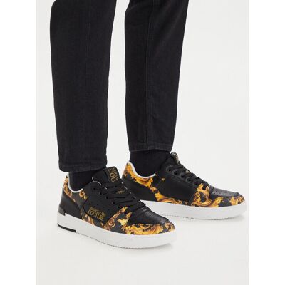Versace Jeans Couture Sneakersy 80YA3SJ4 Czarny 43 Czarny Męskie Versace Jeans Couture Sneakersy 80YA3SJ4 Czarny 43 Czarny Męskie