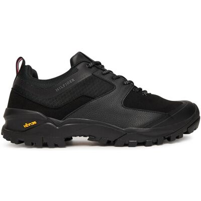 Tommy Hilfiger Sneakersy Vibram Low Runner Tech FM0FM05657 Czarny 40 Czarny Męskie Tommy Hilfiger Sneakersy Vibram Low Runner Tech FM0FM05657 Czarny 40 Czarny Męskie