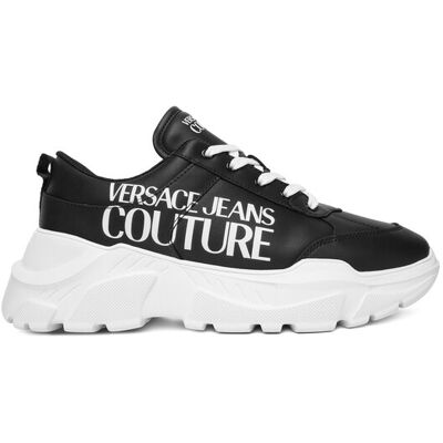Versace Jeans Couture Sneakersy 79YA3SC1 Czarny 43 Czarny Męskie Versace Jeans Couture Sneakersy 79YA3SC1 Czarny 43 Czarny Męskie