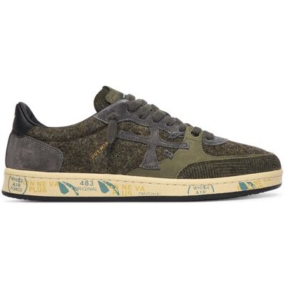 Premiata Sneakersy Bsktclay Bskt Clay Var 8442 Zielony ciemny 45 Zielony ciemny Męskie Premiata Sneakersy Bsktclay Bskt Clay Var 8442 Zielony ciemny 45 Zielony ciemny Męskie