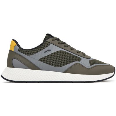 Boss Sneakersy Titanium 50568928 Zielony 40 Zielony Męskie Boss Sneakersy Titanium 50568928 Zielony 40 Zielony Męskie
