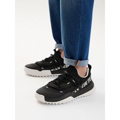Versace Jeans Couture Sneakersy 80YA3SN2 Czarny 40 Czarny Męskie Versace Jeans Couture Sneakersy 80YA3SN2 Czarny 40 Czarny Męskie