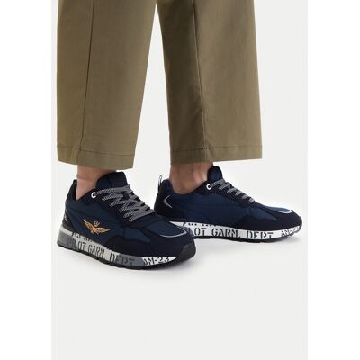 Aeronautica Militare Sneakersy 261SC0276UCT04327 Granatowy 40 Granatowy Męskie Aeronautica Militare Sneakersy 261SC0276UCT04327 Granatowy 40 Granatowy Męskie