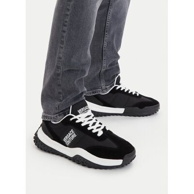 Versace Jeans Couture Sneakersy 79YA3SN4 ZSD02 Czarny 43 Czarny Męskie Versace Jeans Couture Sneakersy 79YA3SN4 ZSD02 Czarny 43 Czarny Męskie