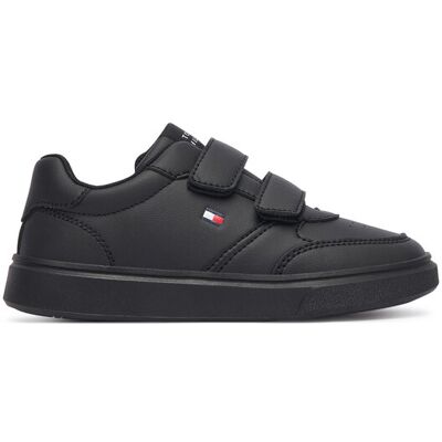 Tommy Hilfiger Sneakersy Low Cut Velcro Sneaker T3X9-35240-1355 M Czarny 33 Czarny Chłopiec Tommy Hilfiger Sneakersy Low Cut Velcro Sneaker T3X9-35240-1355 M Czarny 33 Czarny Chłopiec