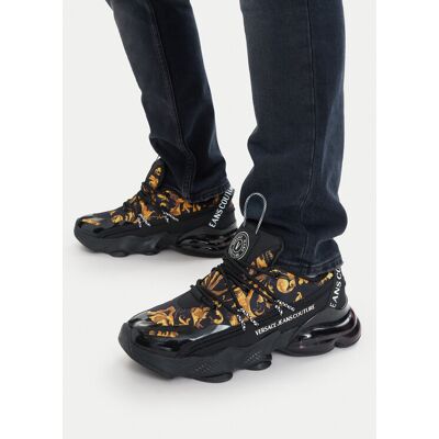 Versace Jeans Couture Sneakersy 79YA3SU2 ZSC94 G89 Czarny 40 Czarny Męskie Versace Jeans Couture Sneakersy 79YA3SU2 ZSC94 G89 Czarny 40 Czarny Męskie
