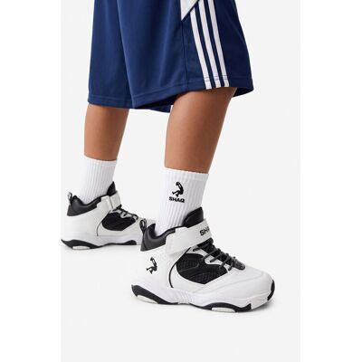 SHAQ Buty do koszykówki C-SPIN MOVE AQ95001Y-WZ Biały 32 Biały Chłopiec SHAQ Buty do koszykówki C-SPIN MOVE AQ95001Y-WZ Biały 32 Biały Chłopiec