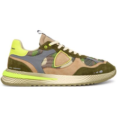 Philippe Model Sneakersy A012050 OYLU CR01 Khaki 44 Khaki Męskie Philippe Model Sneakersy A012050 OYLU CR01 Khaki 44 Khaki Męskie