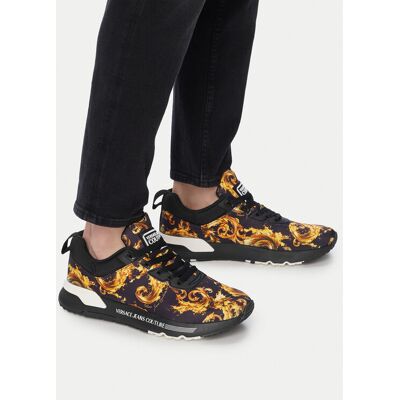 Versace Jeans Couture Sneakersy 80YA3SA1 Czarny 43 Czarny Męskie Versace Jeans Couture Sneakersy 80YA3SA1 Czarny 43 Czarny Męskie