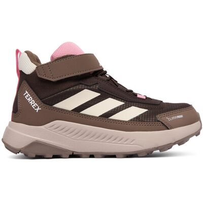 Adidas Trekkingi Terrex Anylander Mid Climaproof Children Hiking Shoes KJ2670 Brązowy 33 Brązowy Dziewczynka Adidas Trekkingi Terrex Anylander Mid Climaproof Children Hiking Shoes KJ2670 Brązowy 33 Brązowy Dziewczynka