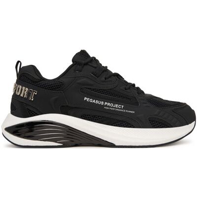 Plein Sport Sneakersy Pegasus Project SAFS USC0935 STE003N Czarny 45 Czarny Męskie Plein Sport Sneakersy Pegasus Project SAFS USC0935 STE003N Czarny 45 Czarny Męskie