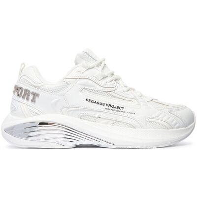 Plein Sport Sneakersy Pegasus Project SAFS USC0935 STE003N Biały 43 Biały Męskie Plein Sport Sneakersy Pegasus Project SAFS USC0935 STE003N Biały 43 Biały Męskie