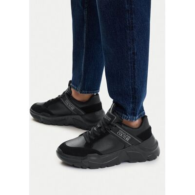Versace Jeans Couture Sneakersy 79YA3SC2 ZPB30 899 Czarny 43 Czarny Męskie Versace Jeans Couture Sneakersy 79YA3SC2 ZPB30 899 Czarny 43 Czarny Męskie