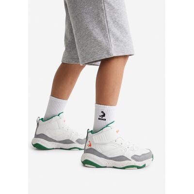 SHAQ Buty do koszykówki C-SHAQNOTIZE AQ95000Y-WNZ Biały 31 Biały Chłopiec SHAQ Buty do koszykówki C-SHAQNOTIZE AQ95000Y-WNZ Biały 31 Biały Chłopiec