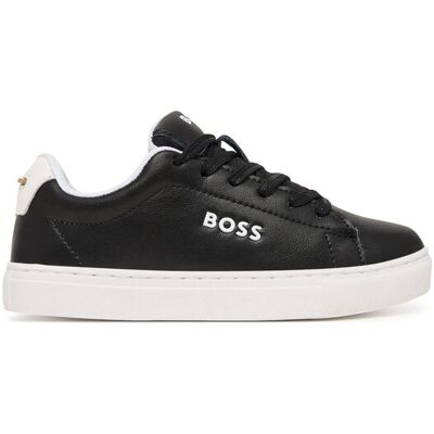 Boss Sneakersy J53248 M Czarny 32 Czarny Chłopiec Boss Sneakersy J53248 M Czarny 32 Czarny Chłopiec