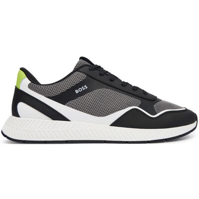 Boss Sneakersy Titanium 50568928 Szary 45 Szary Męskie Boss Sneakersy Titanium 50568928 Szary 45 Szary Męskie