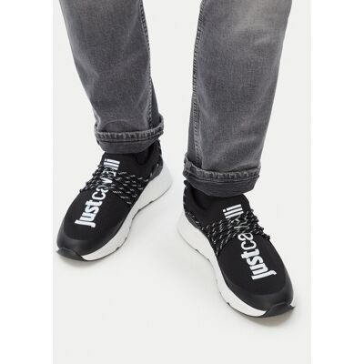 Just Cavalli Sneakersy 80QA3SA0 ZSE69 Czarny 40 Czarny Męskie Just Cavalli Sneakersy 80QA3SA0 ZSE69 Czarny 40 Czarny Męskie