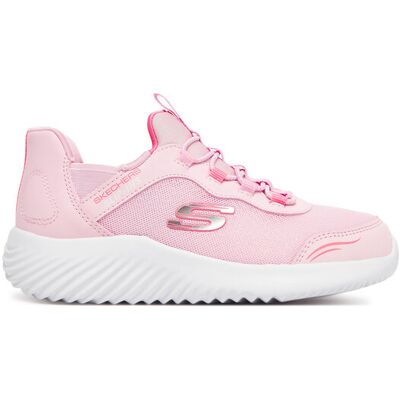 Skechers BOUNDER Buty Dziecięce Różowe Jasne - Buty Casual Skechers BOUNDER Buty Dziecięce Różowe Jasne - Buty Casual