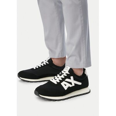 Giorgio Armani Exchange Sneakersy XM001960 AF19388 MC024 Czarny 45 Czarny Męskie Giorgio Armani Exchange Sneakersy XM001960 AF19388 MC024 Czarny 45 Czarny Męskie