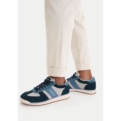Guess Jeans Sneakersy EO-DELAND-01 WE Niebieski 40 Niebieski Męskie Guess Jeans Sneakersy EO-DELAND-01 WE Niebieski 40 Niebieski Męskie