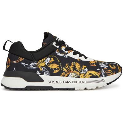Versace Jeans Couture Sneakersy 78YA3SA1 Czarny 43 Czarny Męskie Versace Jeans Couture Sneakersy 78YA3SA1 Czarny 43 Czarny Męskie