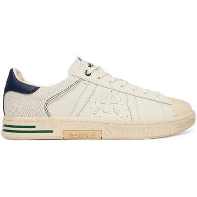 Premiata Sneakersy Russell Var 8071 Écru 40 Kremowy Męskie Premiata Sneakersy Russell Var 8071 Écru 40 Kremowy Męskie
