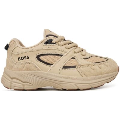 Boss Sneakersy J53241 M Beżowy 32 Beżowy Chłopiec Boss Sneakersy J53241 M Beżowy 32 Beżowy Chłopiec